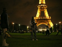 Migrants from Sub-Saharan Africa in Paris (September 2011). Photo by Alexey Sidorenko