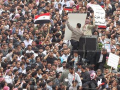 Syria Damascus Douma Protests 2011 - 26. Photo by Flickr-user syriana2011