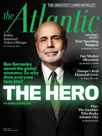 Ben Bernake at The Atlantic cover