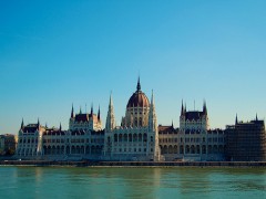 Hungarian Parliament on the Banks of the Danube