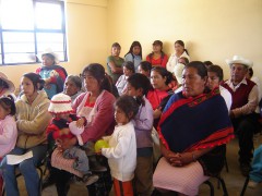 A rural school in a Mazahua community in the Estado de México.