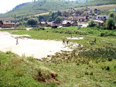 A Roma settlement in the Sarisska region