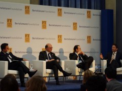 Financial ministers at the Bertelsmann Foundation - Financial Times Conference