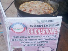 La carne de cerdo es uno de los productos salvadoreños que no pudo aprovechar el CAFTA. Fotografía tomada por la autora.