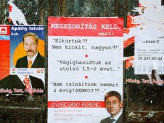 austerity placard hungary