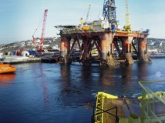 oil rig in Norway
