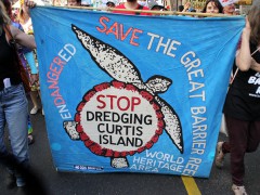 Protest to Save the Great Barrier Reef from coal projects, by powerofgreatbarrierreef, on Flickr, CC BY 2.0